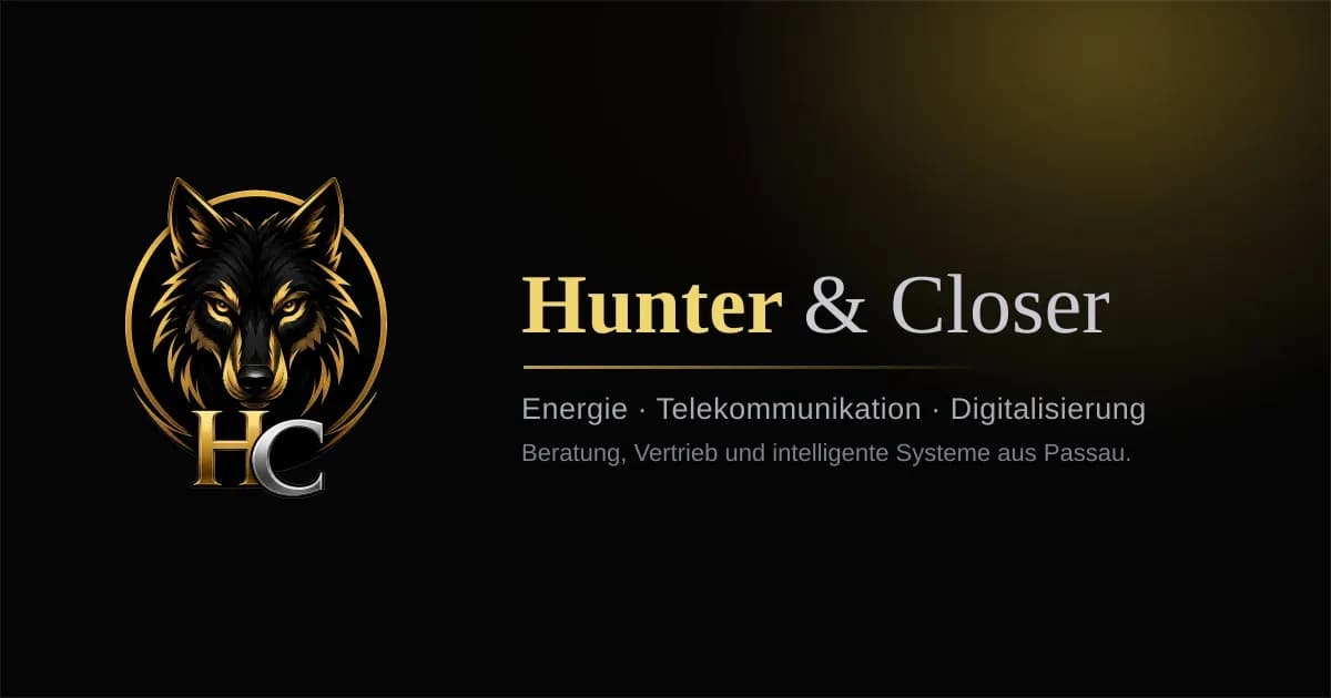 Aperçu de la page d’accueil de Hunter & Closer